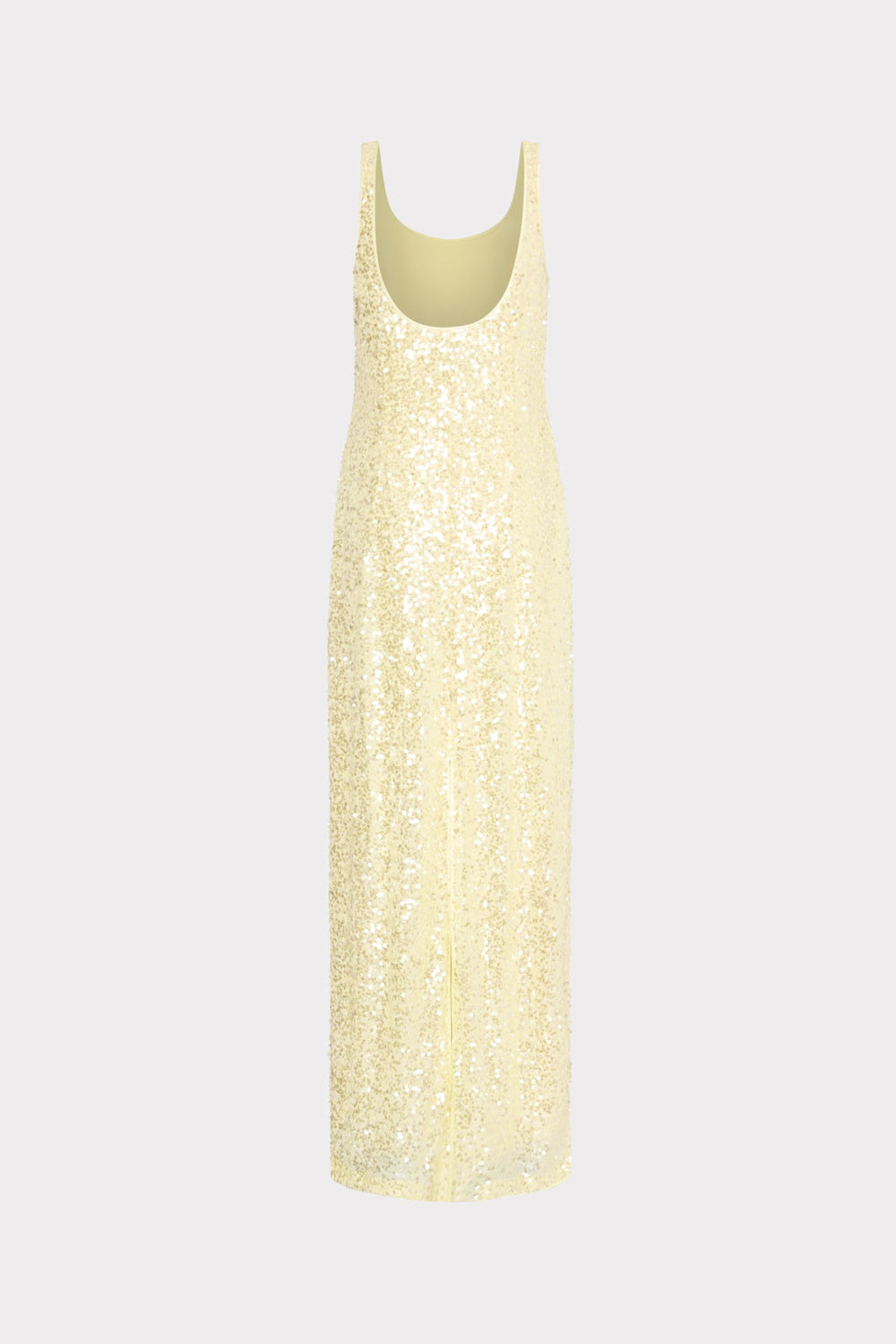 Tatum Stretch Sequins Maxi Dress Yellow | Milly Women