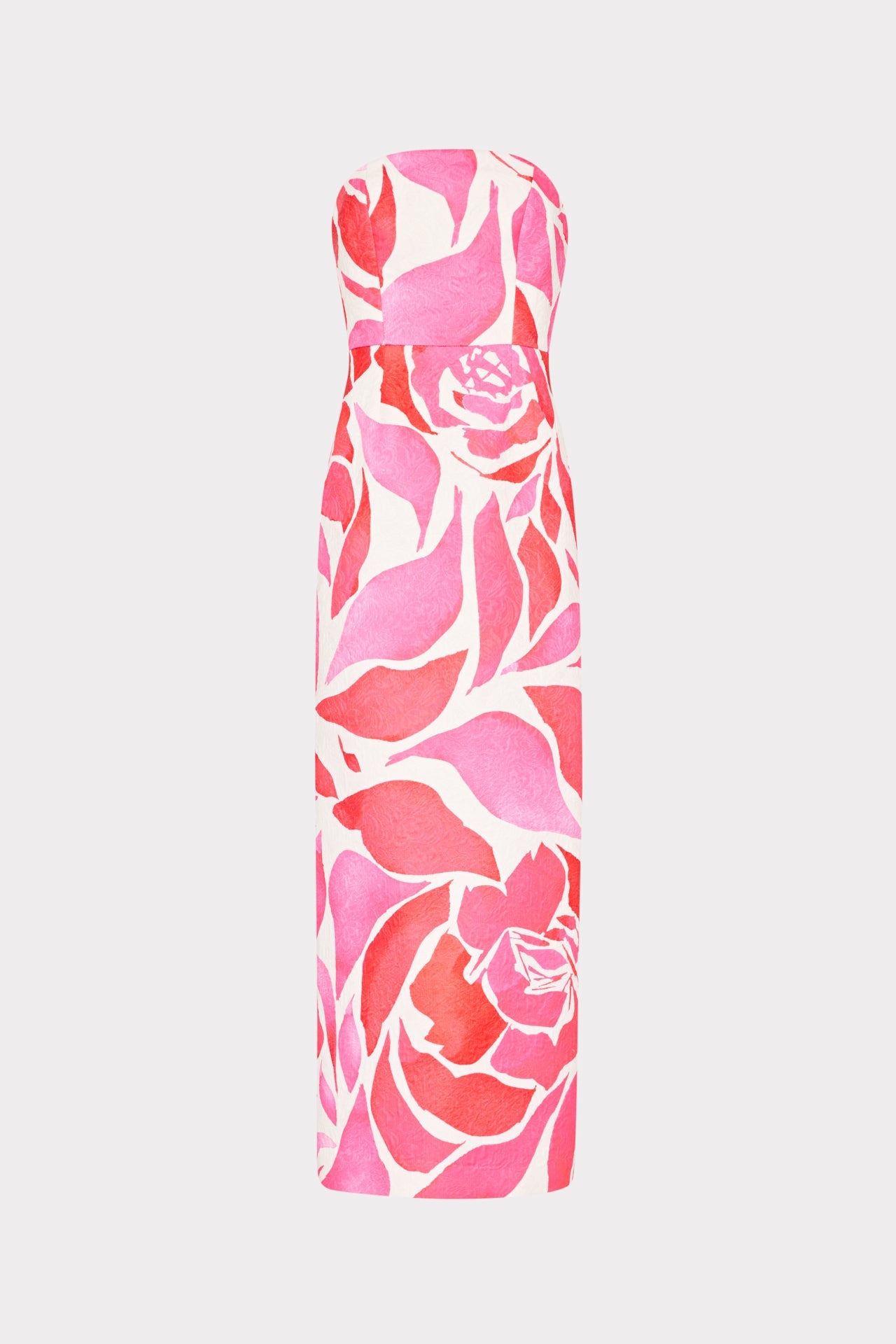 Orion Dream Rose Jacquard Dress Magenta Multi | Milly Women