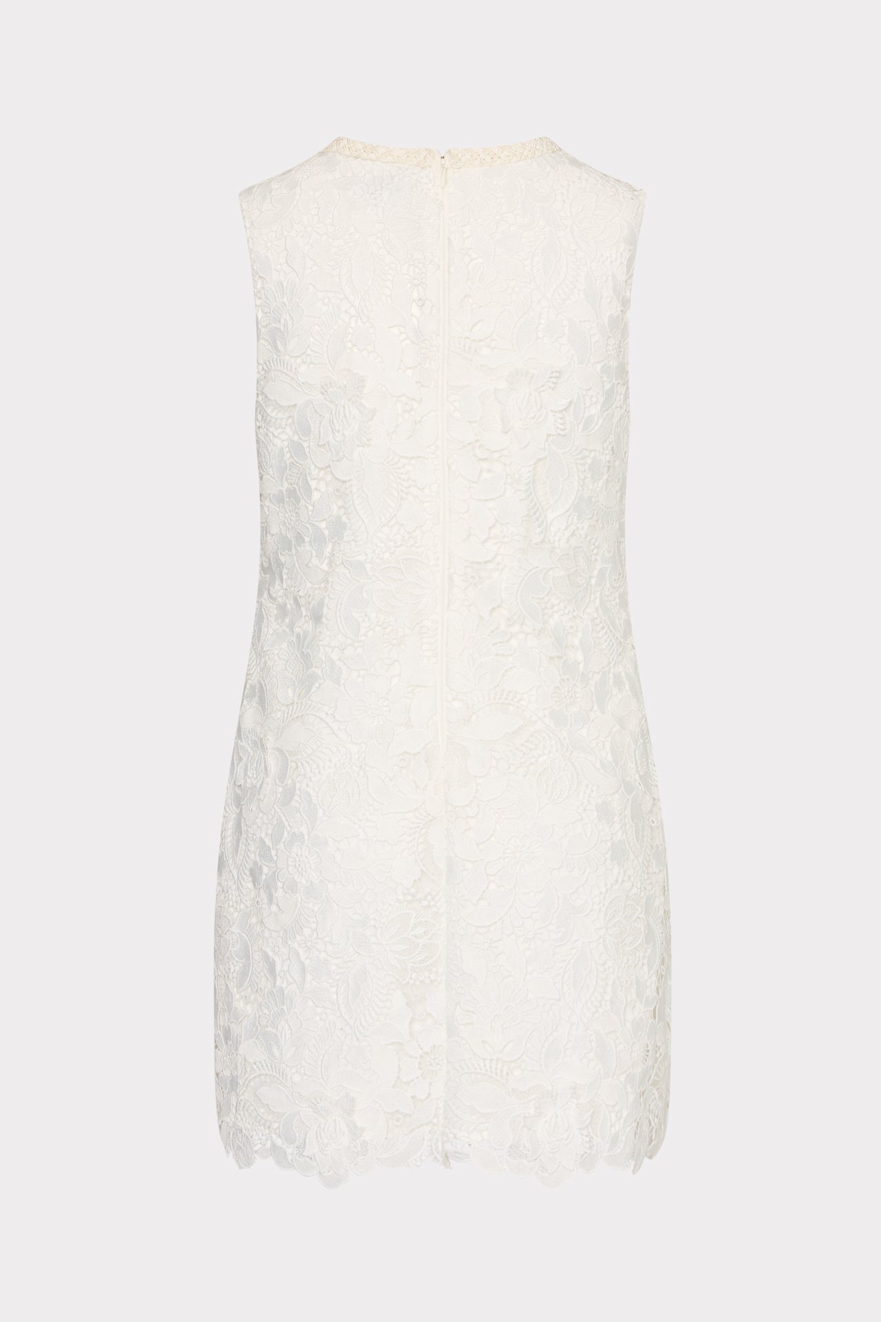 3D Garden Lace Sleeveless Mini Dress White | Milly Women