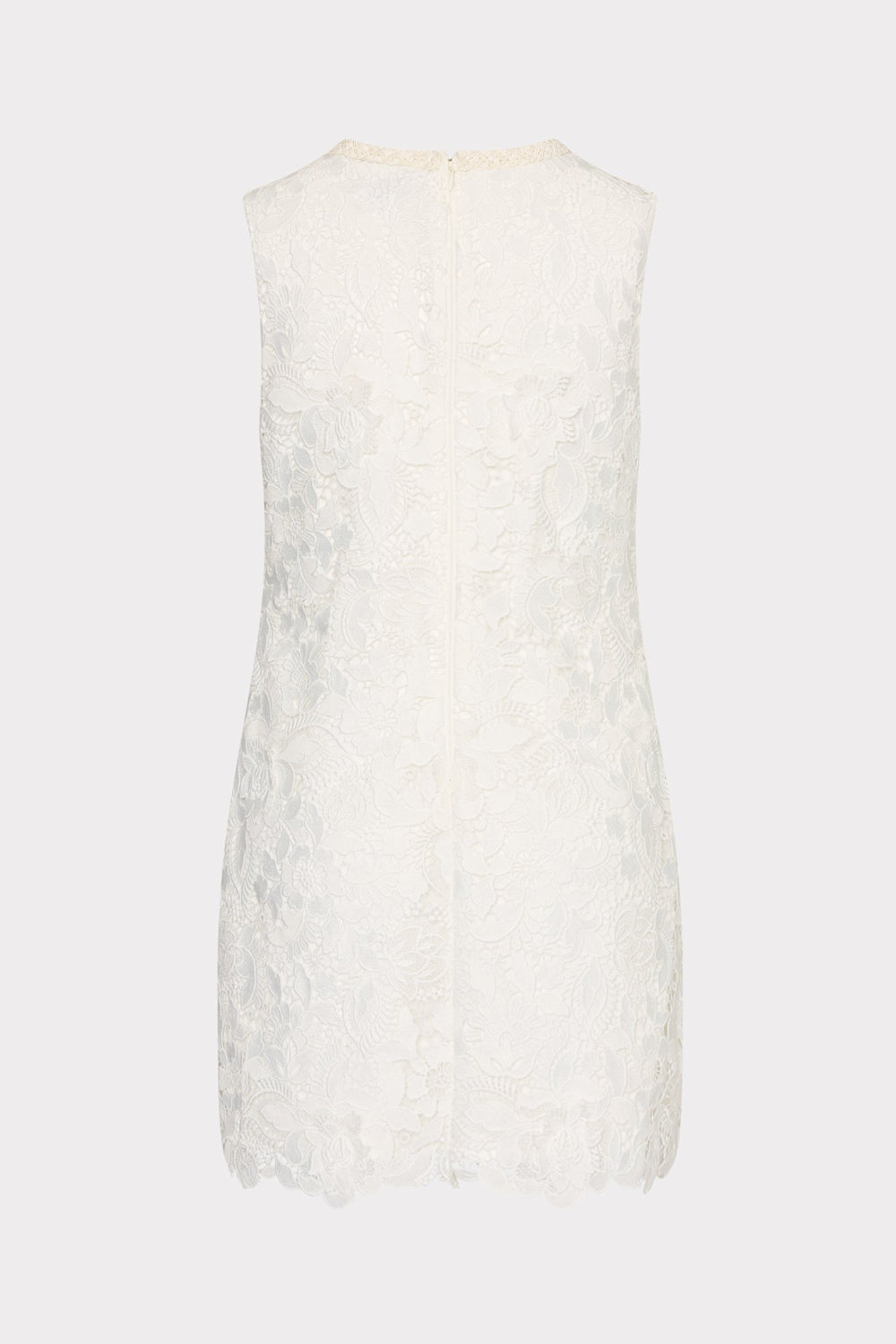 3D Garden Lace Sleeveless Mini Dress White | Milly Women