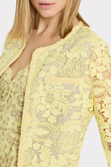 3D Garden Lace Jacket Yellow | Milly Women