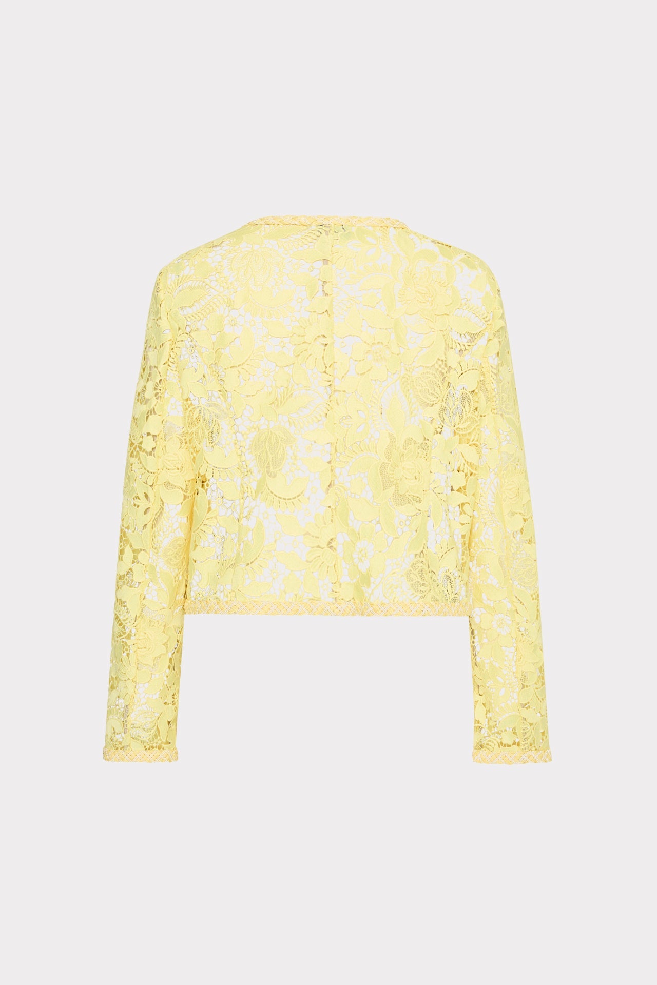 3D Garden Lace Jacket Yellow | Milly Women