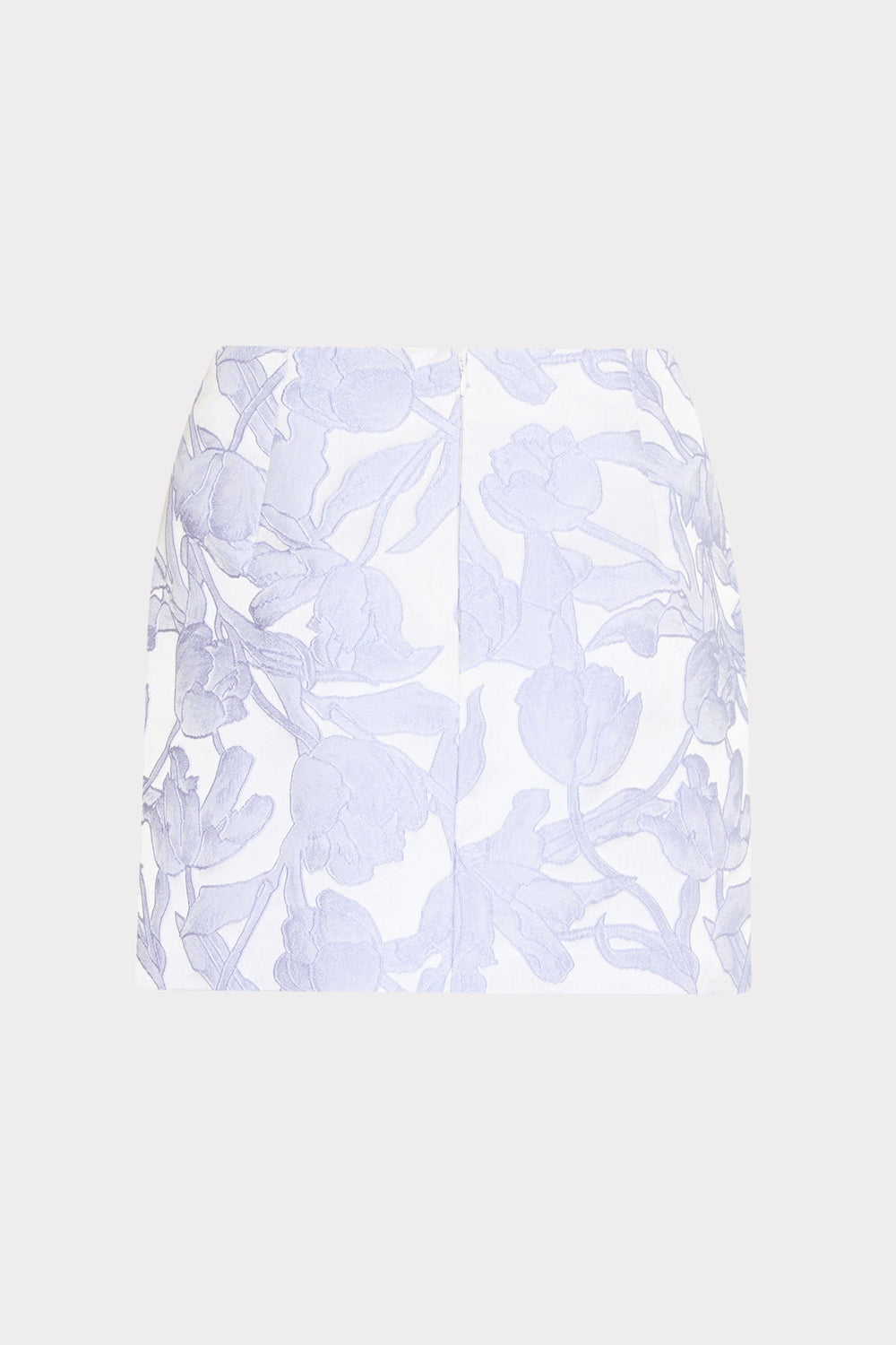 Tulip Jacquard Modern Mini Skirt Periwinkle/Multi | Milly Women