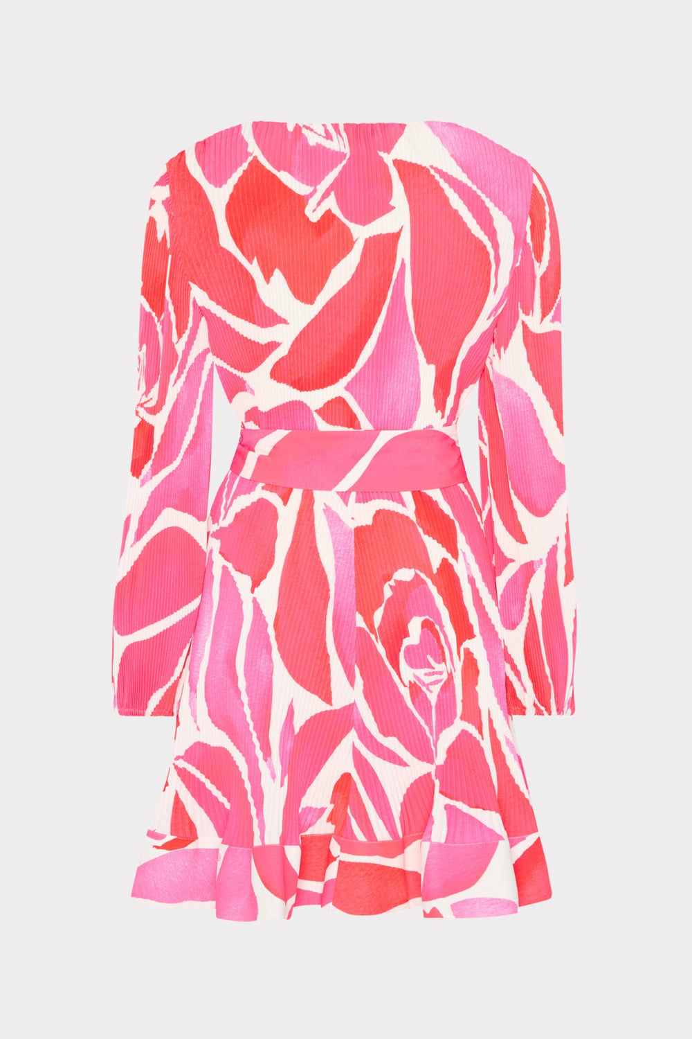 Liv Dream Rose Pleated Dress Magenta Multi | Milly Women