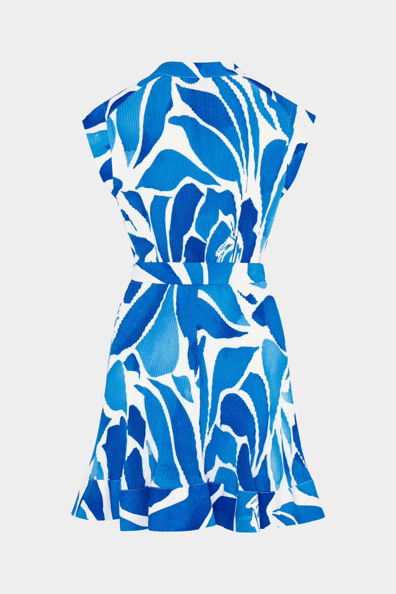 Joan Dream Rose Pleated Dress Teal Blue Multi | Milly Women