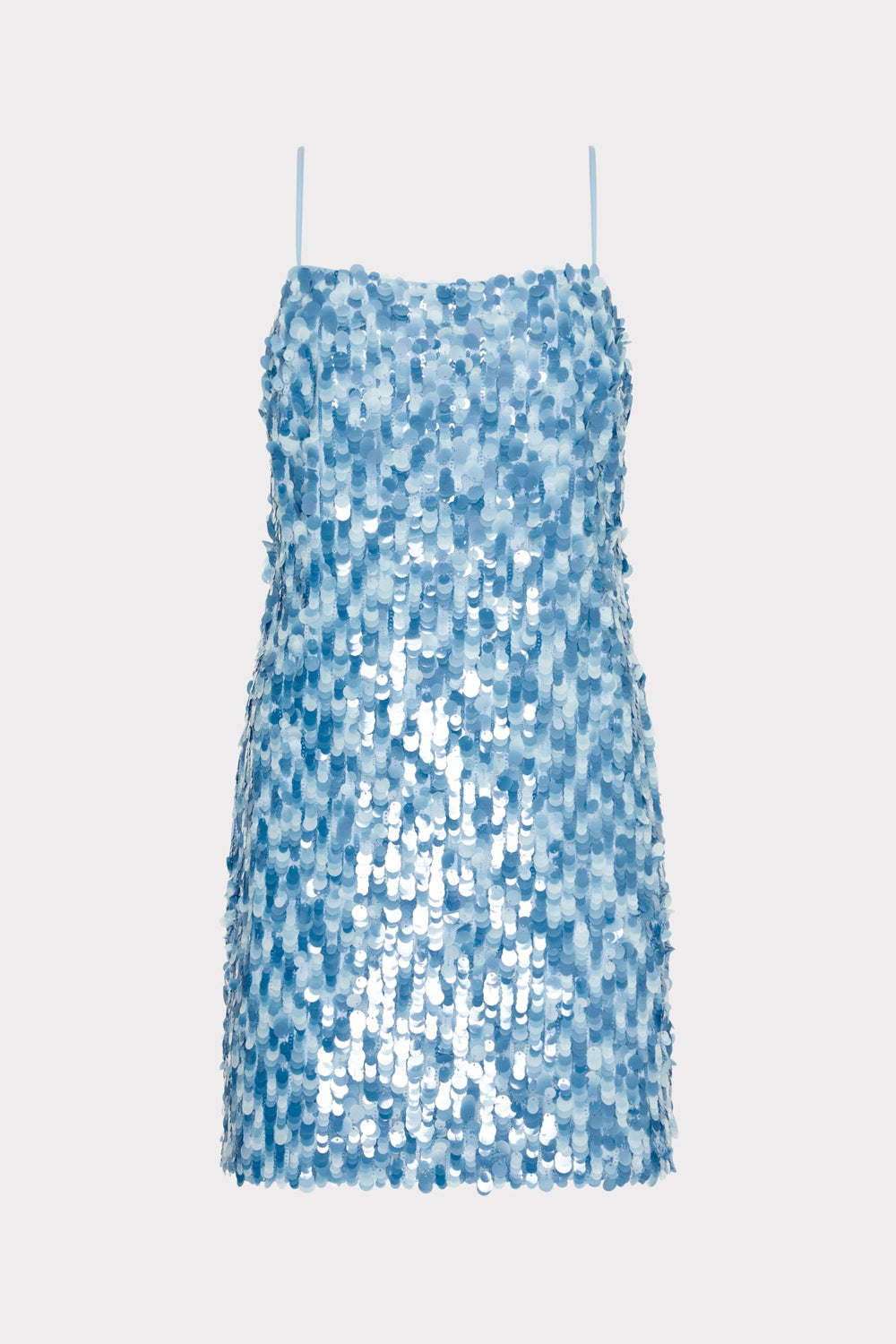 Colette Sequins Beaded Mini Dress Blue Multi | Milly Women