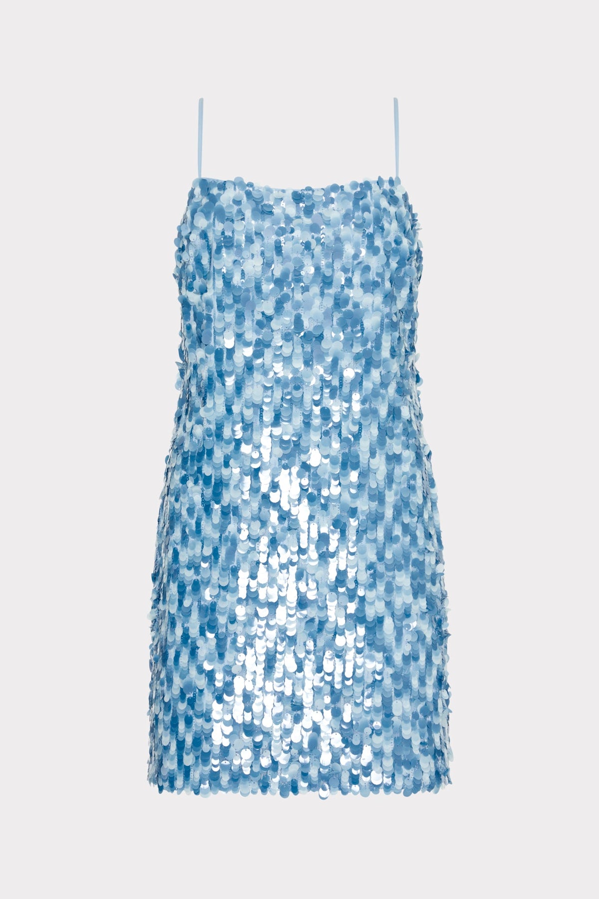 Colette Sequins Beaded Mini Dress Blue Multi | Milly Women