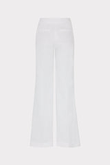 Nash Linen Pants White | Milly Women