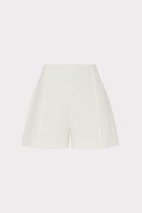 Nova Linen Shorts White | Milly Women
