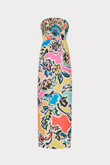 Orion Rainbow Oasis Jacquard Dress Black Multi | Milly Women