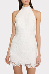 Olivia Rose Trellis Lace Mini Dress White | Milly Women
