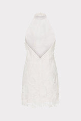 Olivia Rose Trellis Lace Mini Dress White | Milly Women