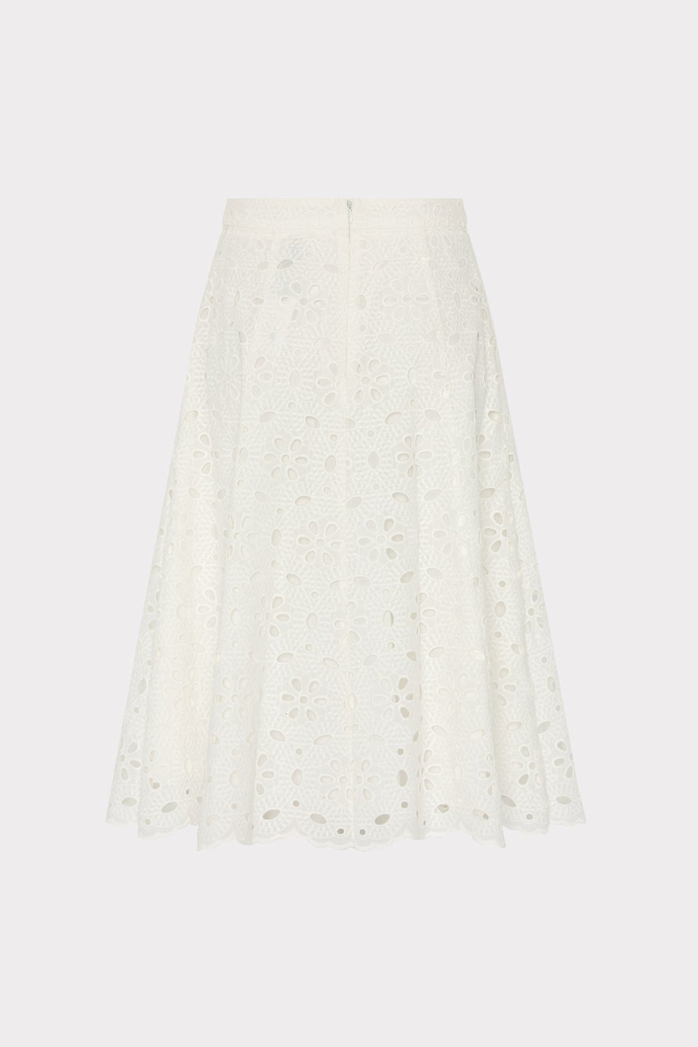 Noella Floral Eyelet Skirt White | Milly Women