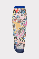 Rainbow Oasis Sarong Black Multi | Milly Women