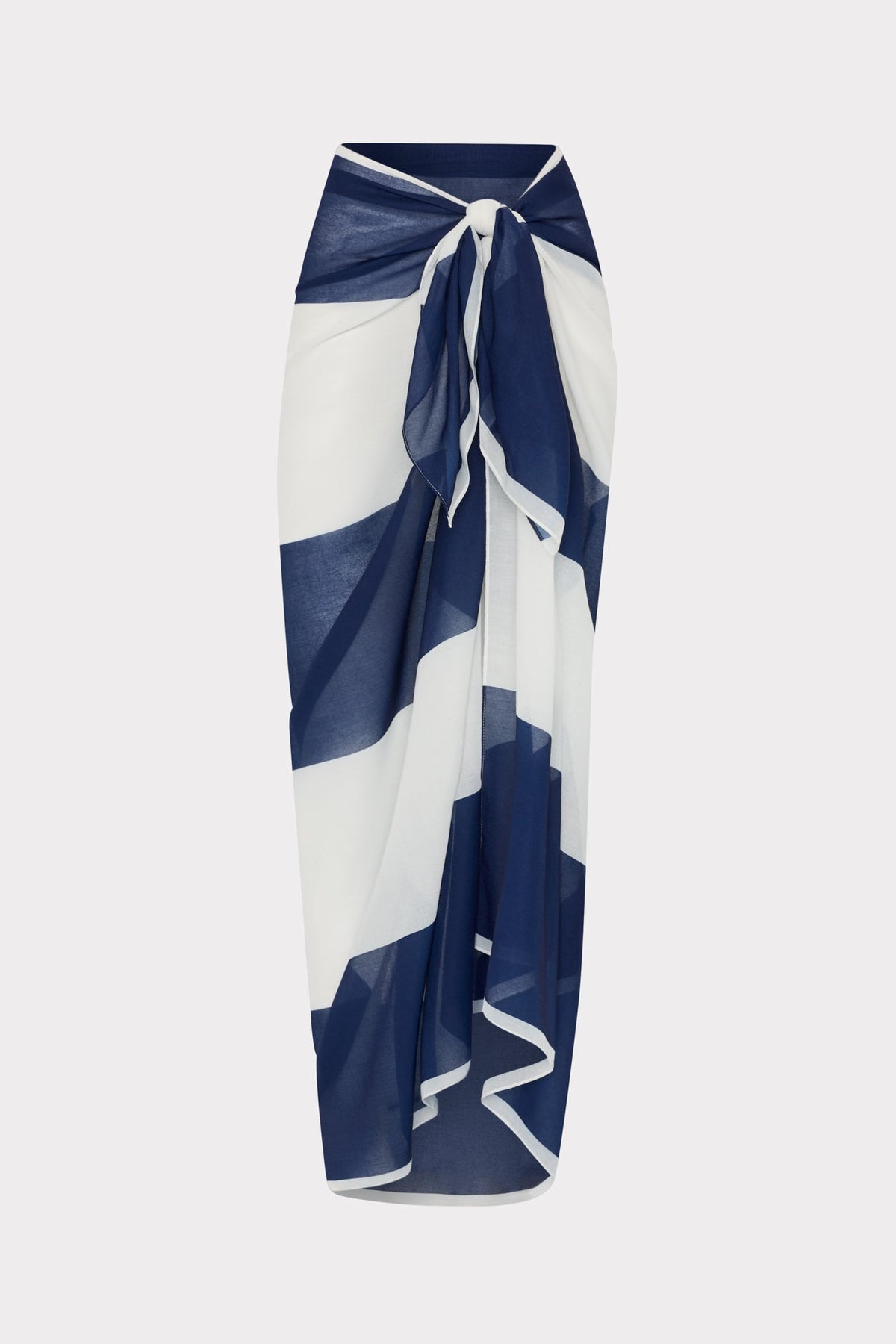 Stripe Sarong Navy/White | Milly Women
