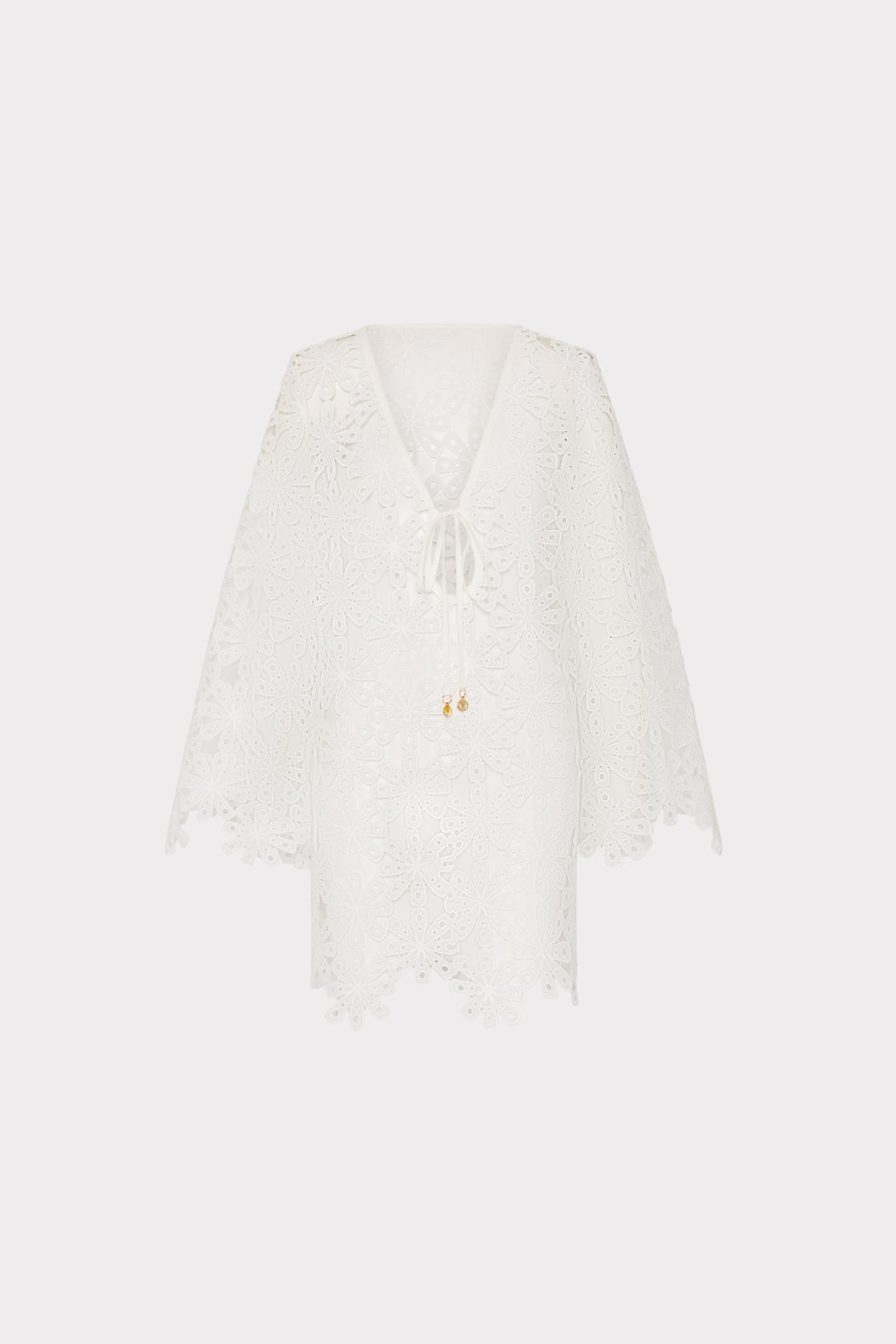 Viara Lace Cover Up White | Milly Women