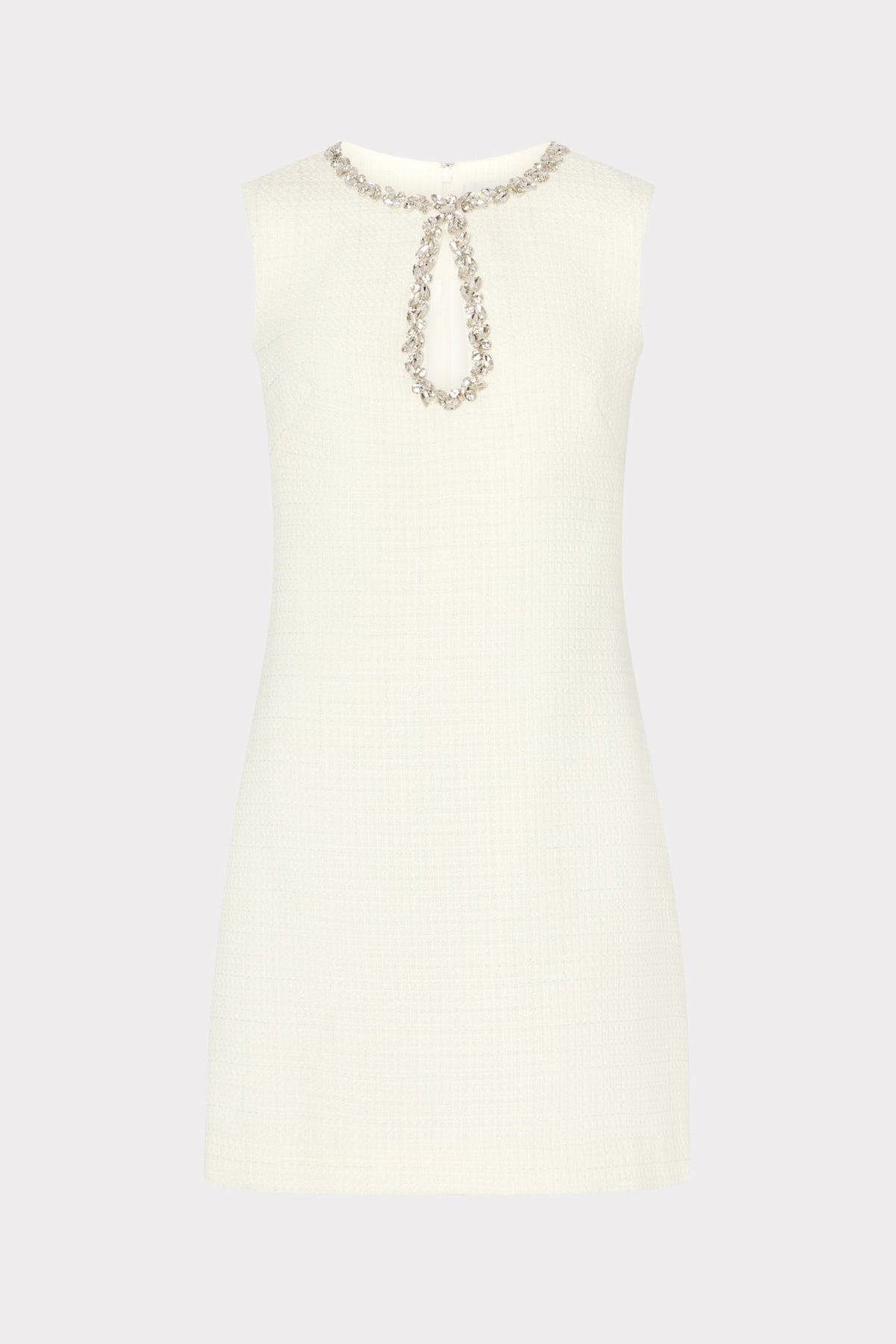 Eden Boucle Mini Dress White | Milly Women