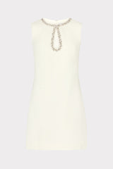 Eden Boucle Mini Dress White | Milly Women