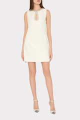 Eden Boucle Mini Dress White | Milly Women
