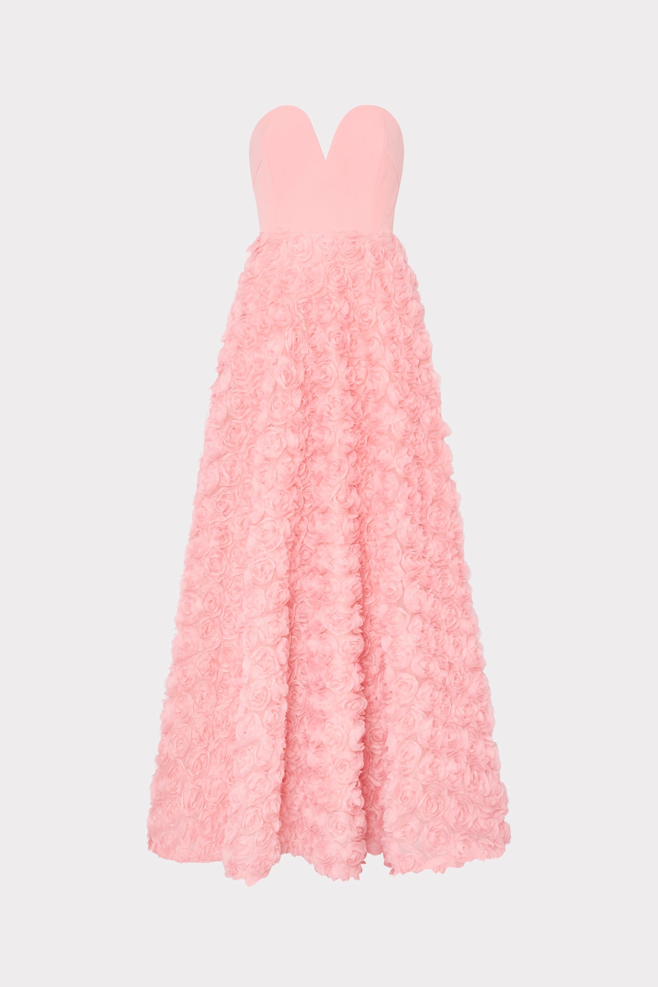 Bell Mesh Rose Gown Pink | Milly Women