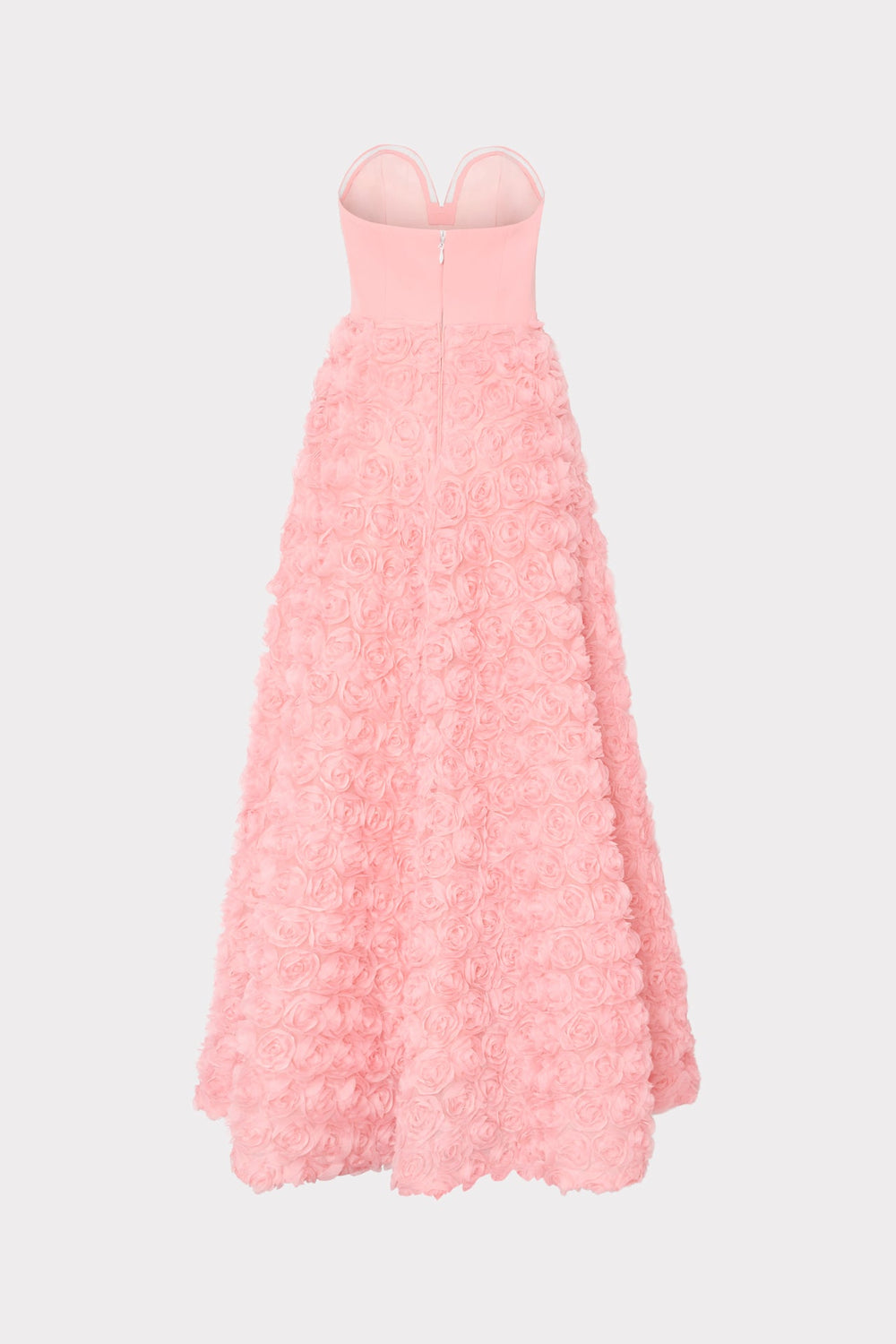 Bell Mesh Rose Gown Pink | Milly Women