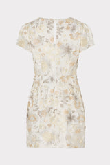 Daisy Floral Embroidery Dress Silver | Milly Women