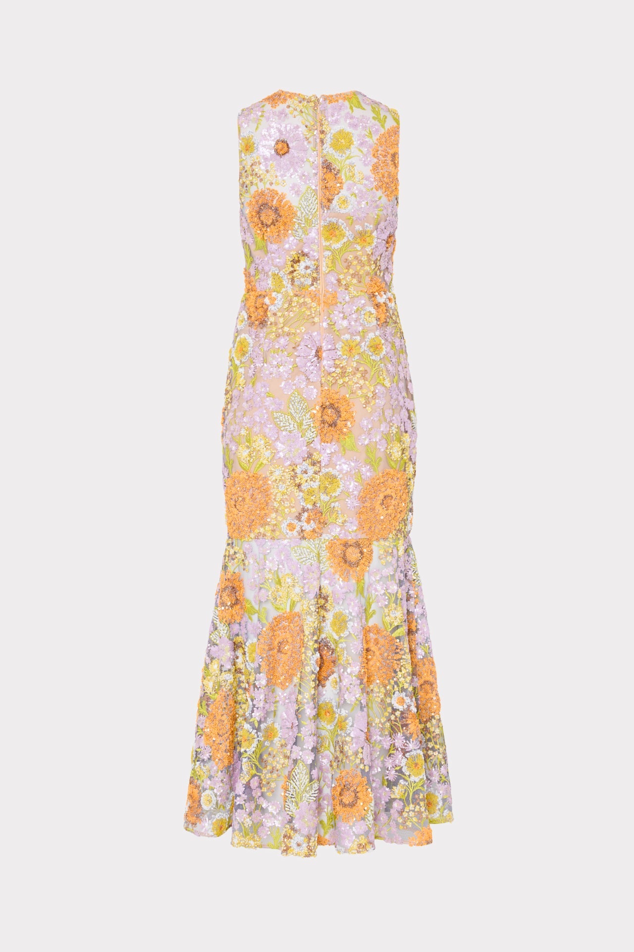 Anna Embroidered Sleeveless Dress Multi | Milly Women