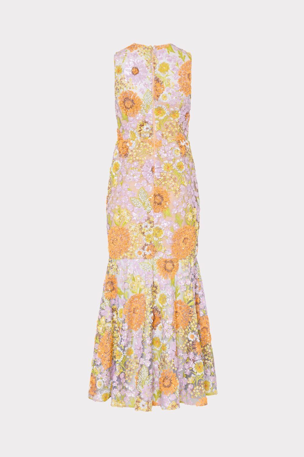 Anna Embroidered Sleeveless Dress Multi | Milly Women