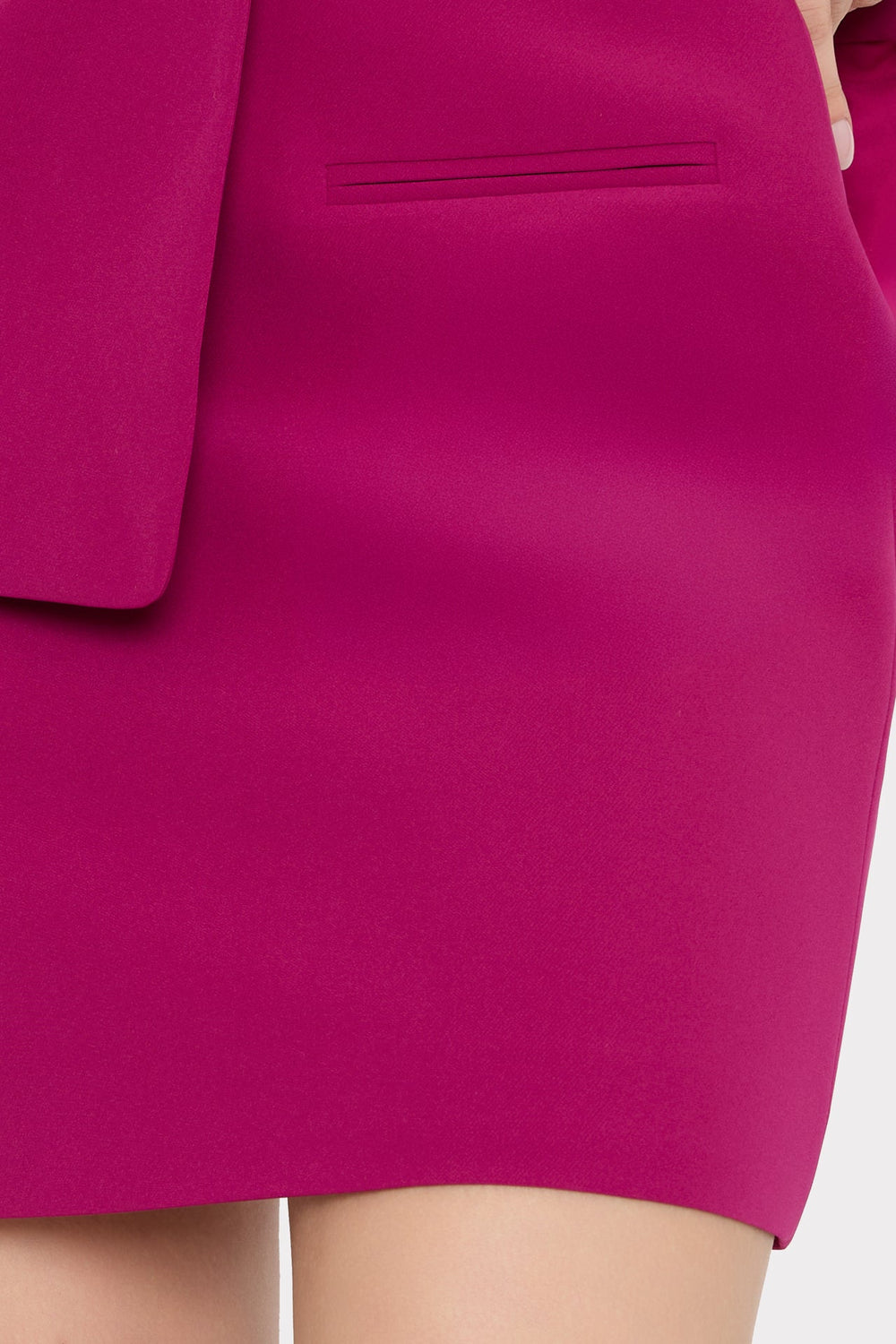 Lizzy Cady Mini Skirt Plum | Milly Women