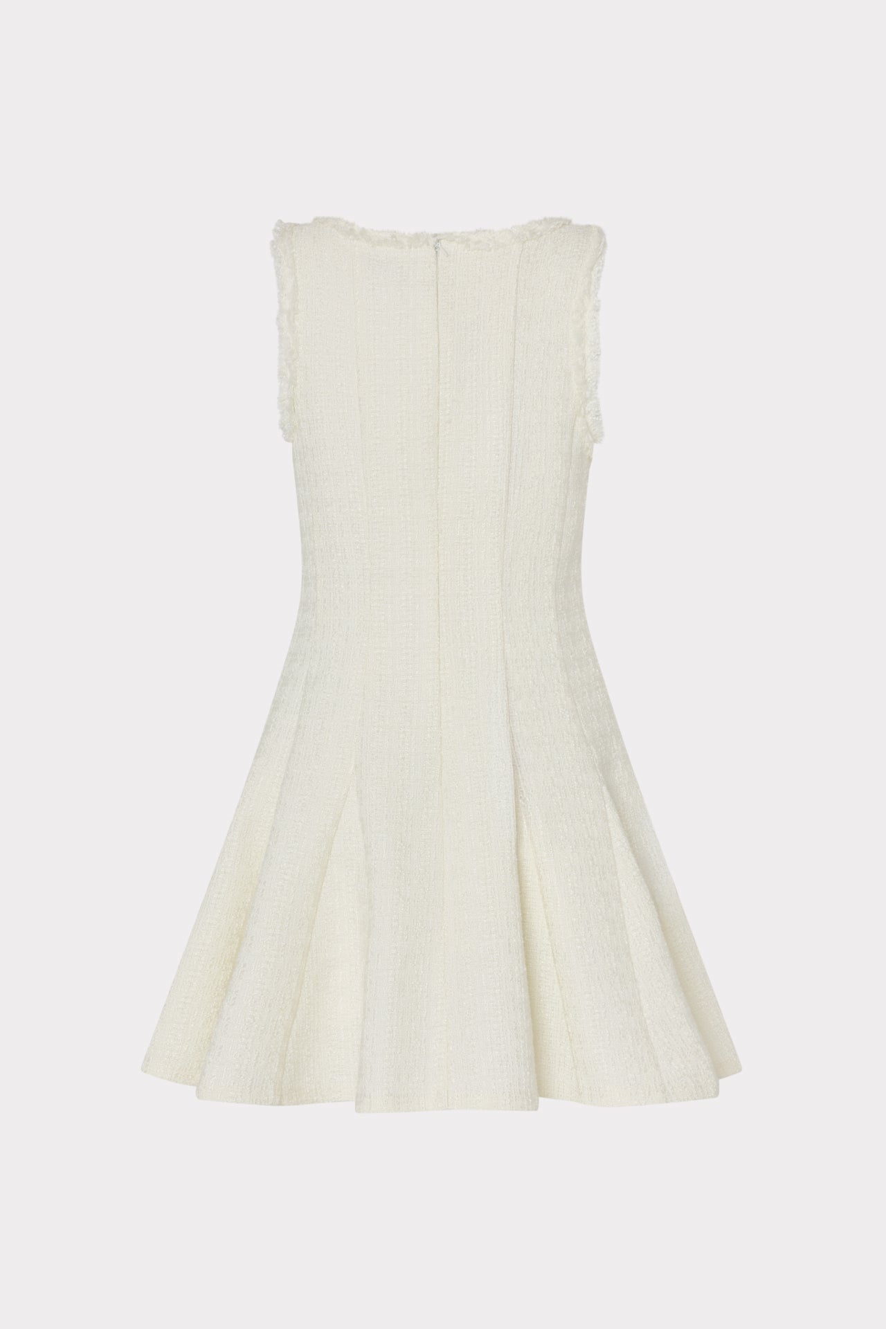 Juniper Boucle Mini Dress Ecru | Milly Women